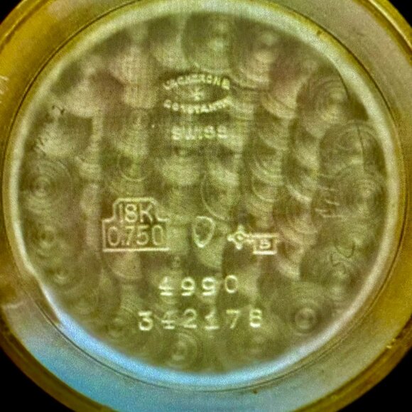 Vacheron & Constantin 1950's Vintage Mens RARE Ref. 4990 Dress Watch18K G-VCCase - Picture 5 of 16